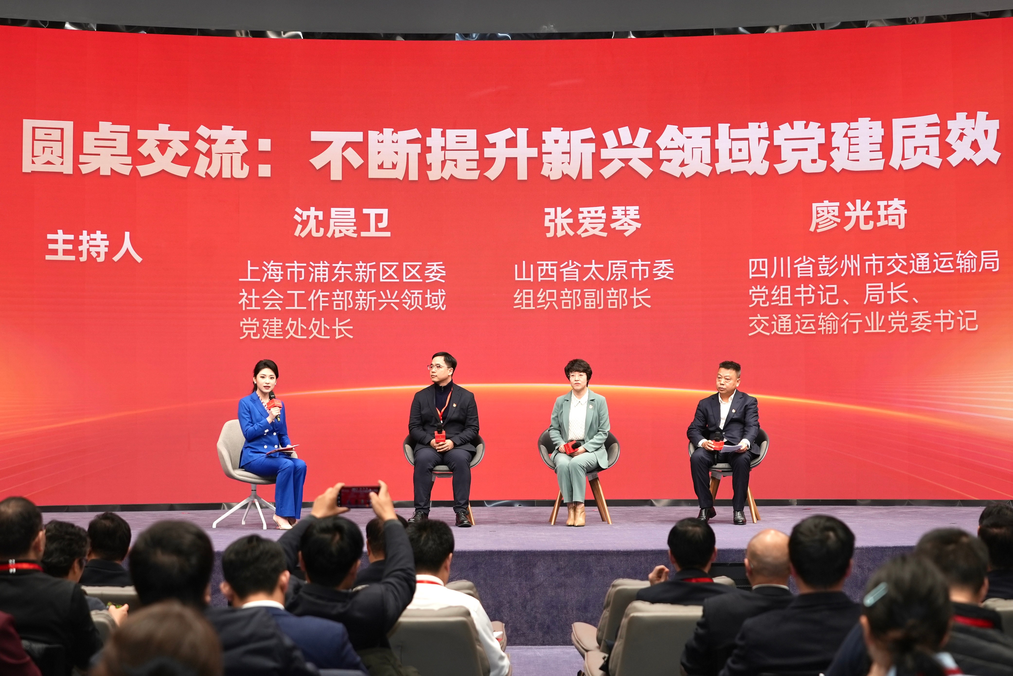 圓桌交流：不斷提升新興領域黨建質效