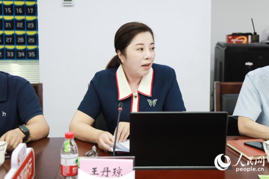 福州左海控股集團有限公司黨委副書記王丹瓊。